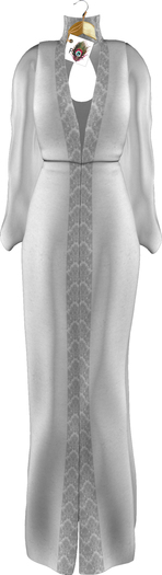 PEQE - Statue Robe and Sleeves_White