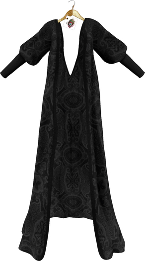 PEQE - The Princess Robes_Dark Grey
