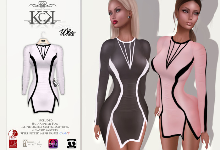 :::KC::: Irune Dress White