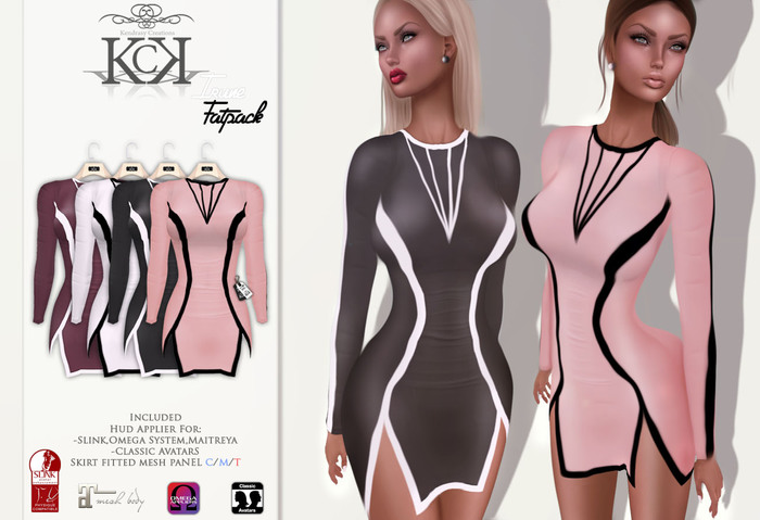 :::KC::: Irune Dress FATPACK