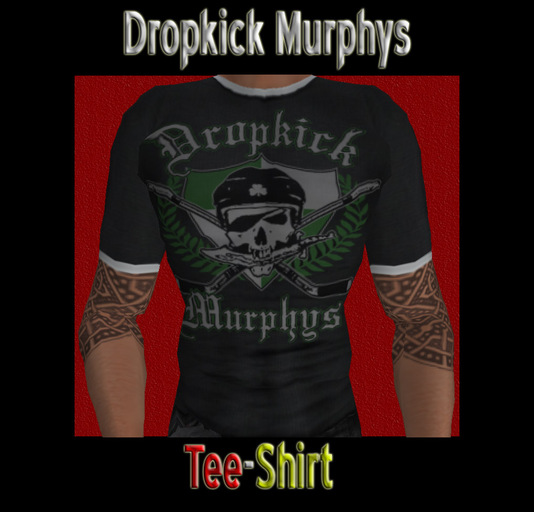 Male T-shirt Dropkick Murphys