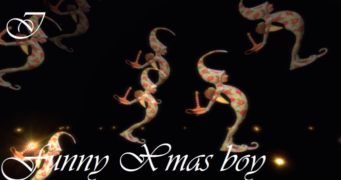Funny Xmas boy