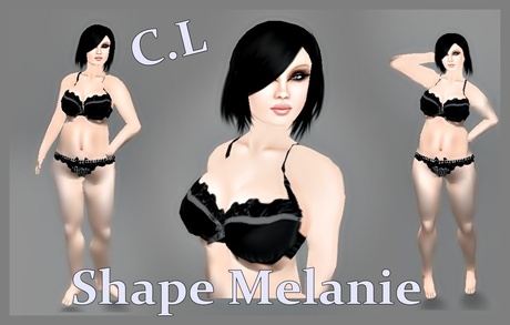 Second Life Marketplace - *** Promo ***:::C.L::: Shape Melanie - chubby