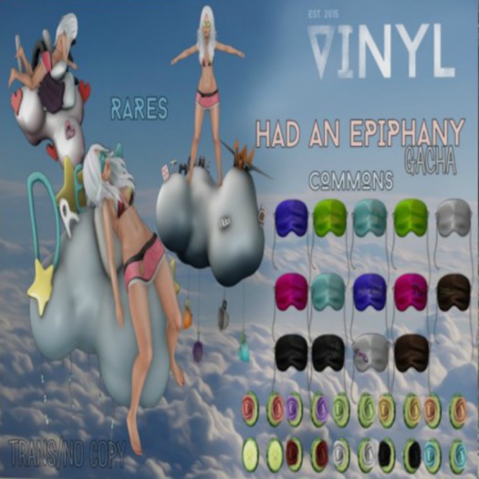 Vinyl - Epiphany Gacha - Dream Floatie Rare