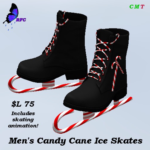 RFC - Men's Ice Skate - Candy Cane