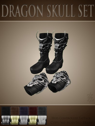 [ZEUS] Dragon Skull SET