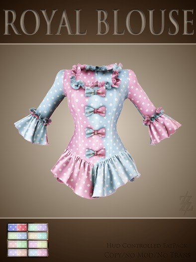 [ZEUS] Royal Blouse-Set 5