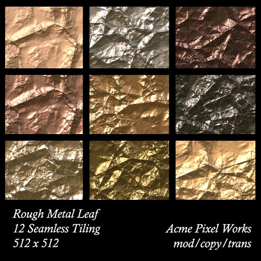 Textures - Rough Metal Leaf