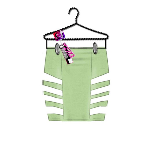 -VIBE-VIP Highwaisted Skirt-GREEN