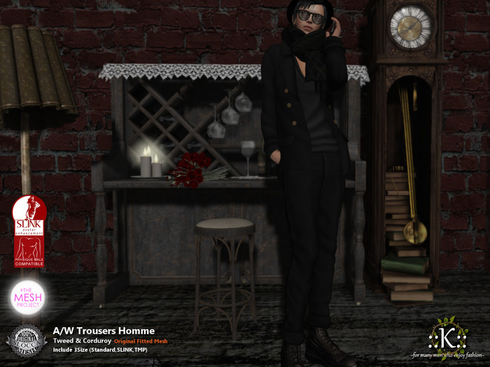 ::K:: A/W Trousers Homme DEMO