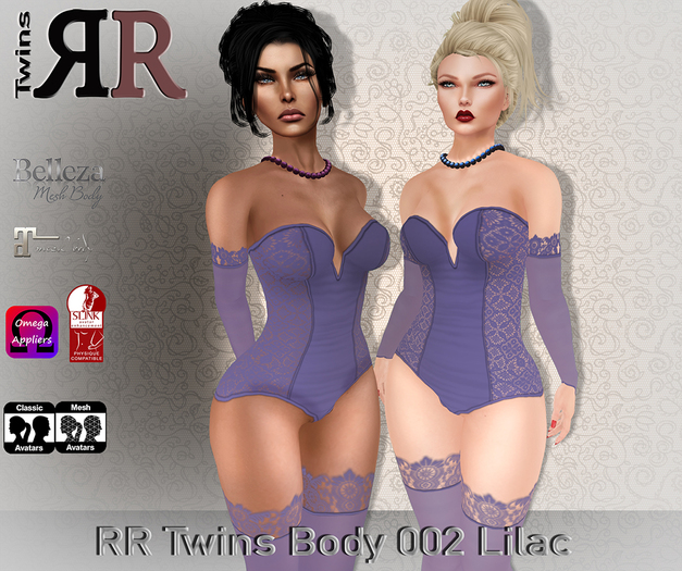 ::: RR Twins ::: Body 002 Lilac