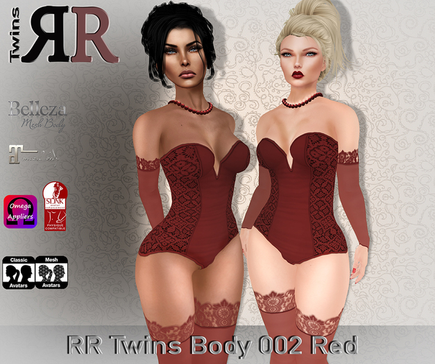 ::: RR Twins ::: Body 002 Red