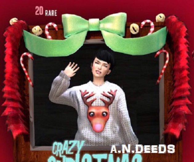 *Shai* Crazy Christmas Photo Frame (For Parties) RARE