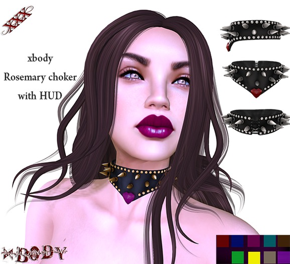  xbody Rosemary choker with HUD 