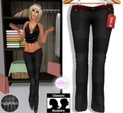 .: COUTURE ROCK MESH SARCASTIC PANTS :. UY 4