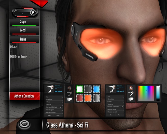 Athena - Glass - Sci Fi