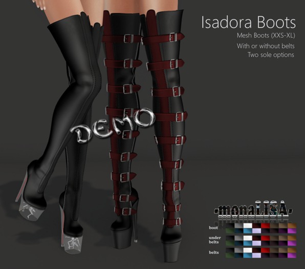-mL- Isadora Boots - HUD - DEMO