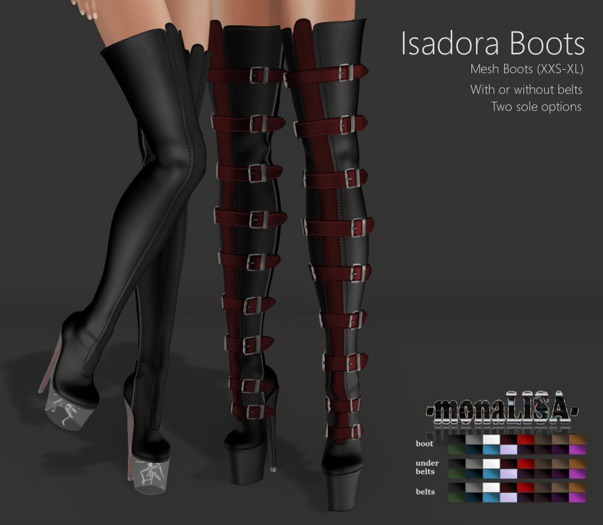 -mL- Isadora Boots - HUD