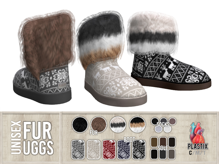 PLASTIX - Fur Uggs (Knits)