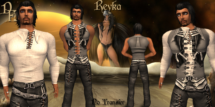 *DE Designs* Reyka Men's - Black