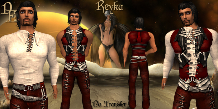 *DE Designs* Reyka Men's - Red