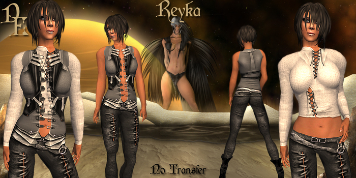 *DE Designs* Reyka Ladies - Black
