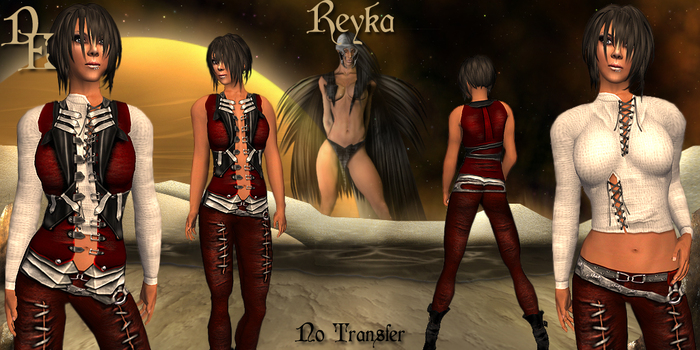 *DE Designs* Reyka Ladies - Red