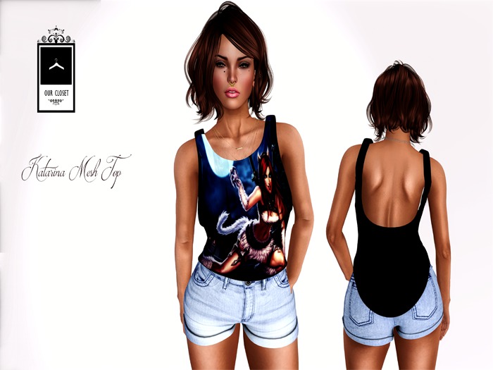.:: Our Closet ::.Katarina Mesh Top