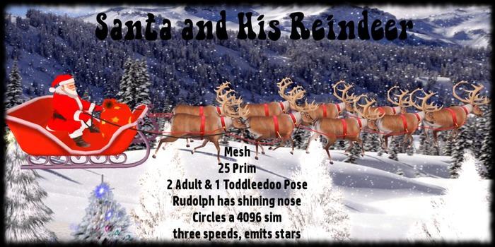 santa and his sleigh