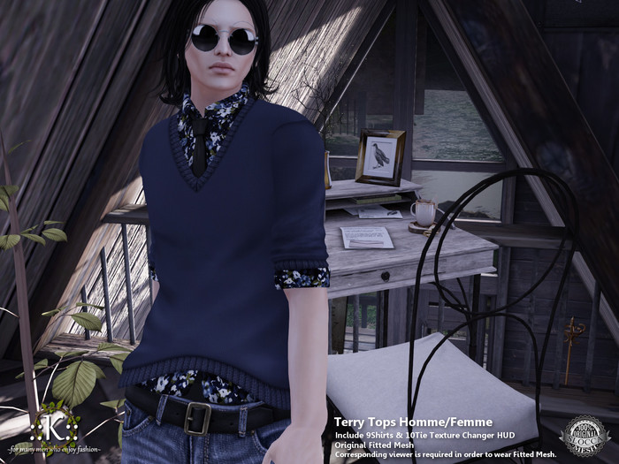 ::K:: Terry Tops Homme/Femme Pink