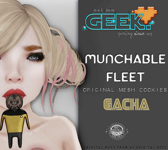 [geek.] Munchable Fleet -Just Awesome- Rare