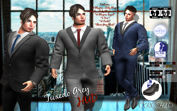 Tuxedo Grey HUD