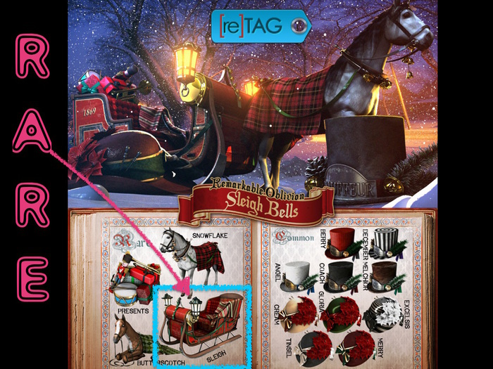 RO - Sleigh Bells - Tinsel Hat