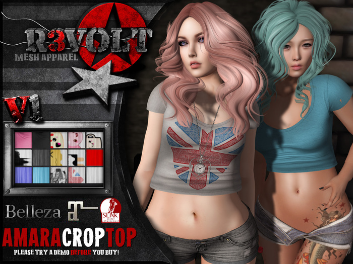 [R3] - Amara Crop Top [V1]
