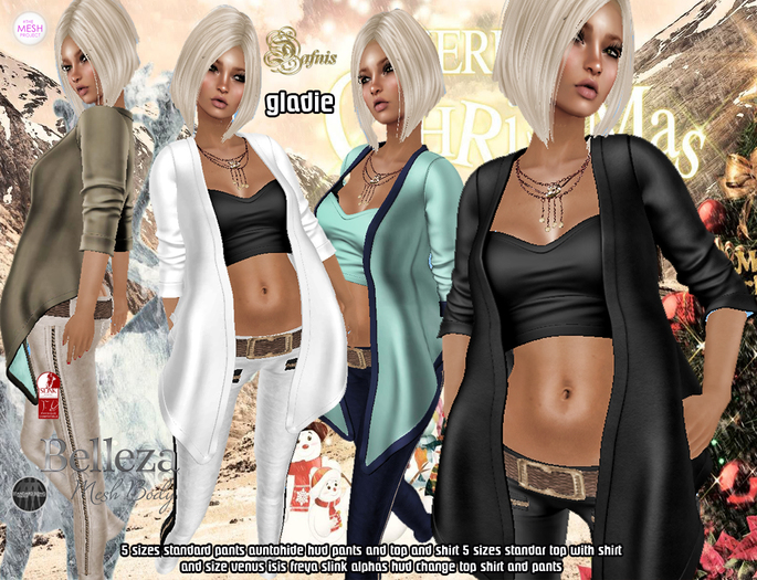 Dafnis  GLADIE FAT PACK  WITH SIZE FOR SLINK