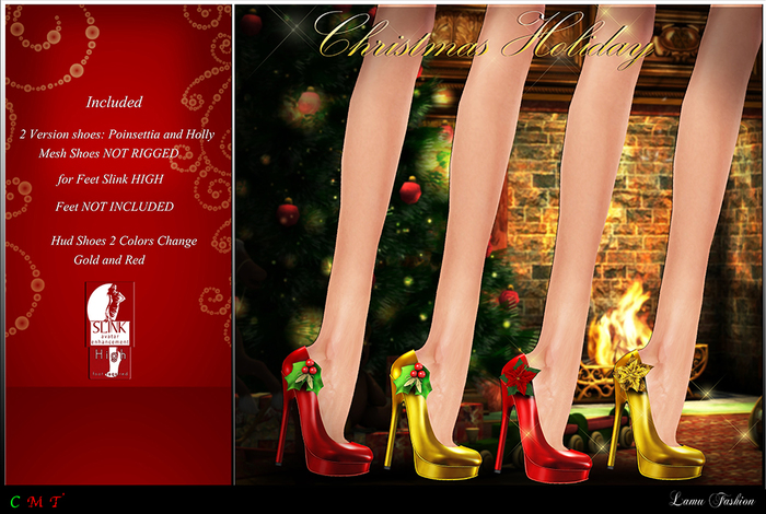 -Lamu Fashion-*Christmas Holiday Shoes*