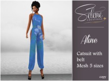 [Selene Creations] Aline Ramage Marine catsuit