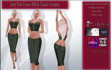 LSR - Sexy Emi Green MB & Classic Avatars
