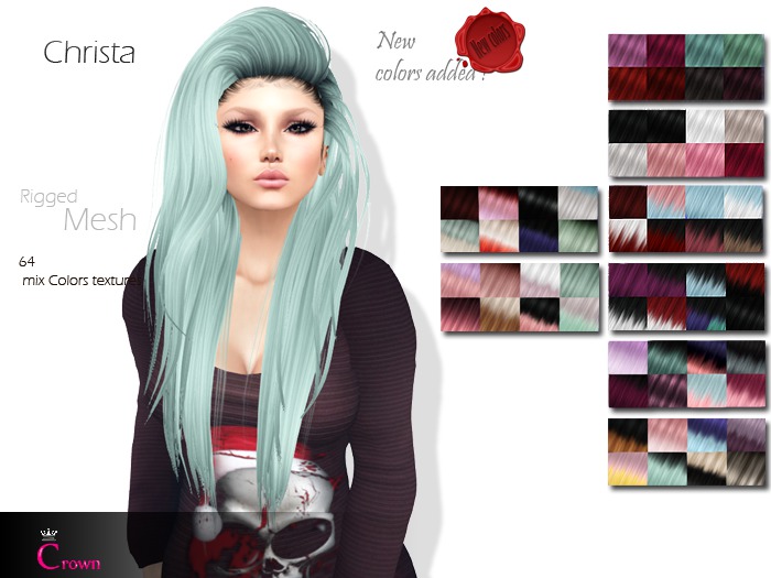 .::Crown::. Long Hair "Jasmin" DEMO V2.0