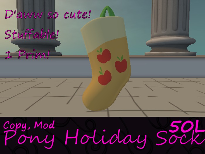 *TRIX* Pony Holiday Stocking Applejack