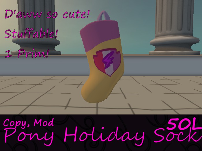*TRIX* Pony Holiday Stocking Scootaloo