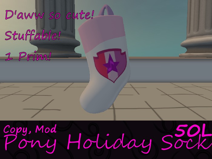 *TRIX* Pony Holiday Stocking Sweetie Belle