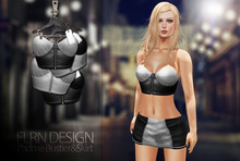[FLRN] Padme Bustier Black&White