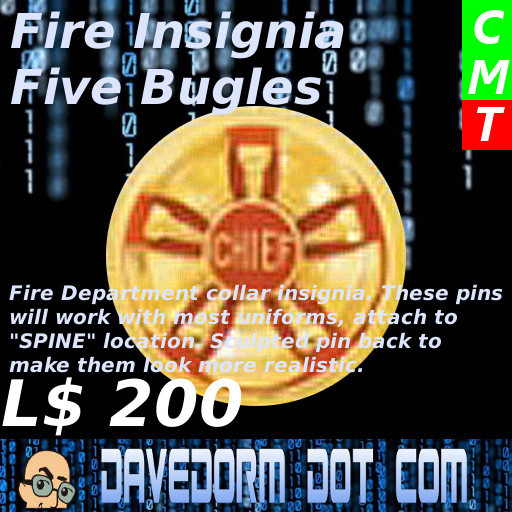 Fire Insignia: Five Bugles