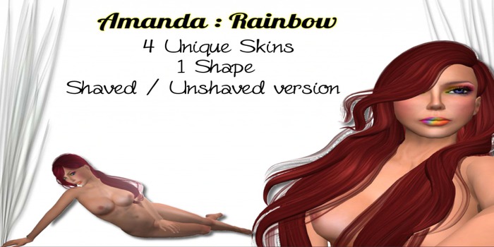 Nature Skin "Amanda : Rainbow" Skin & Shape