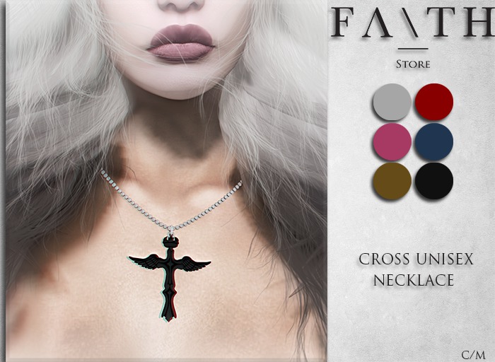 Faith/cross unisex necklace