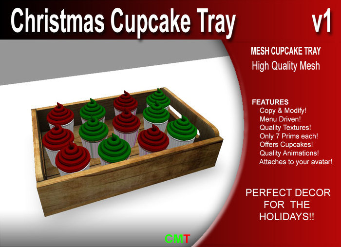 Christmas Cupcake Tray    Copy!