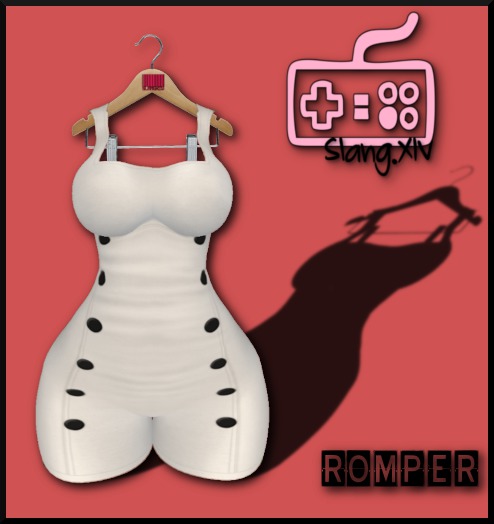Slang :: Romper Blanc