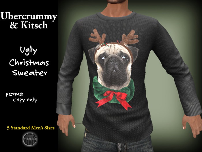 Ubercrummy & Kitsch - Rudolph Ugly Christmas Sweater