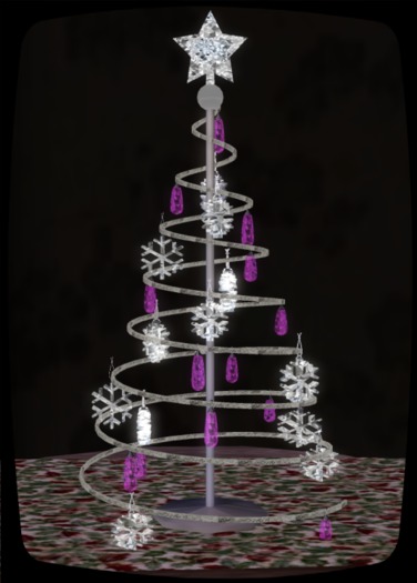 Diamond  Gem ChristmasTree - Pink Ice